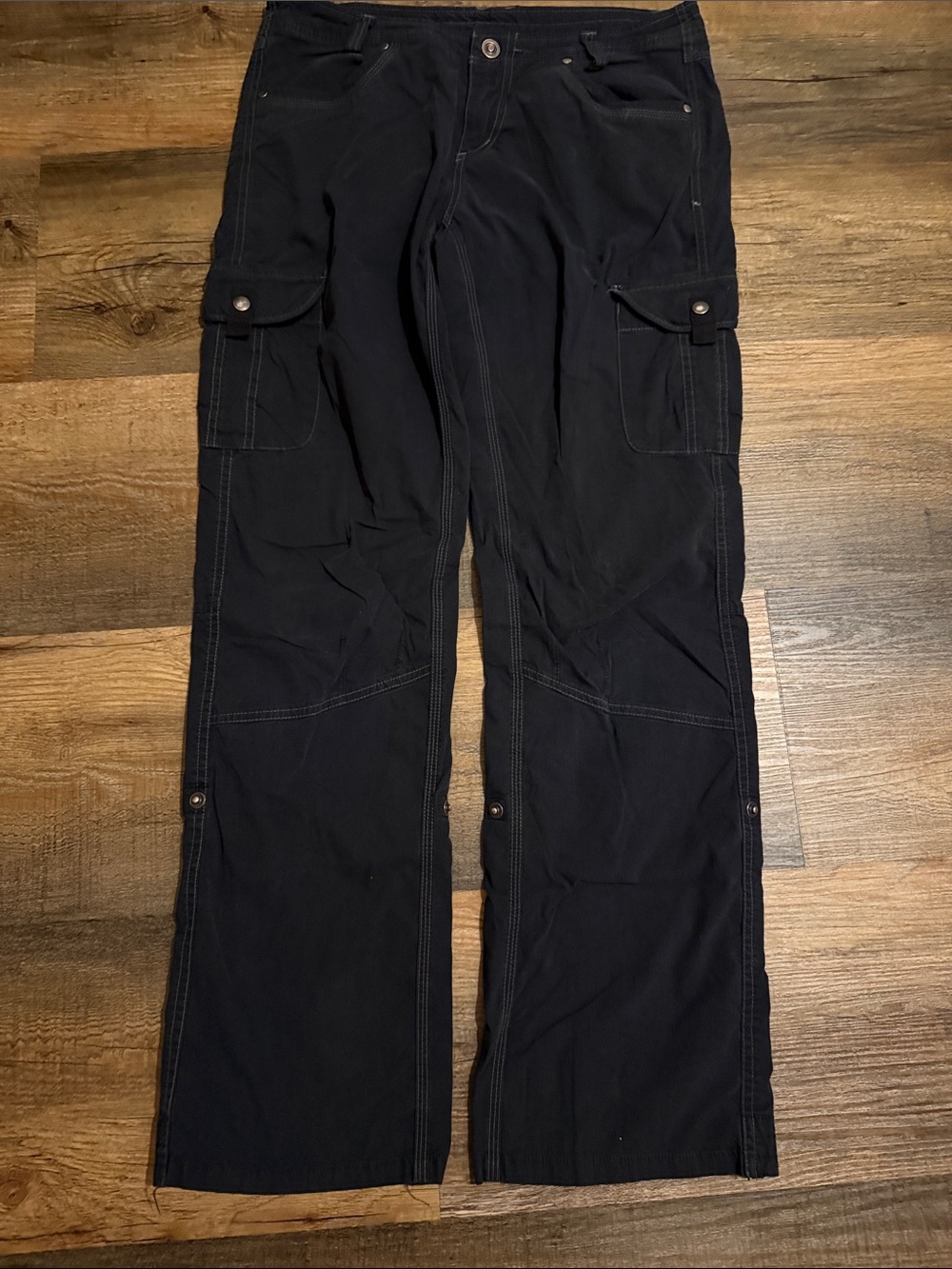 Kuhl Women’s Black Straight-Leg Cargo Pants